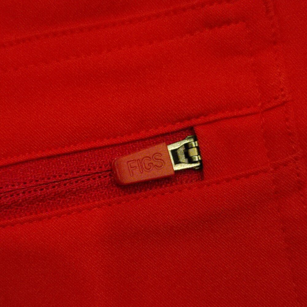 FIGS Scrub Pants - Pop Red - Small - Picture 5 of 8